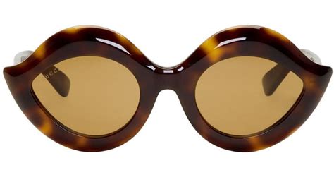 vintage gucci blue tortoise shell sunglasses|Gucci cat eye frame sunglasses.